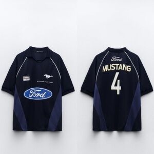 Zara Ford Mustang Polo Shirt